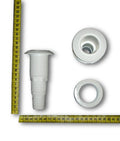 PVC-Borddurchlass weiß 1 1/4