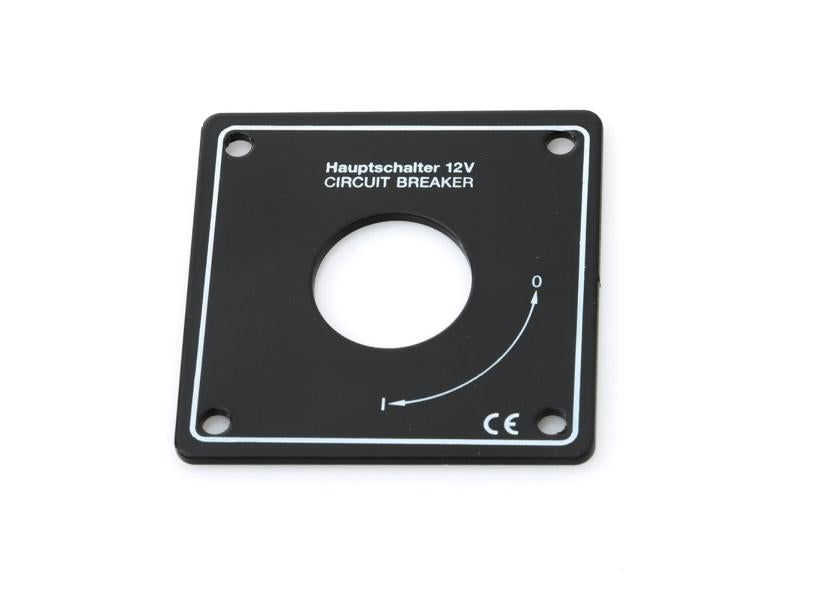Panel 419 60x60x2mm für Batteriehauptschalter 180755