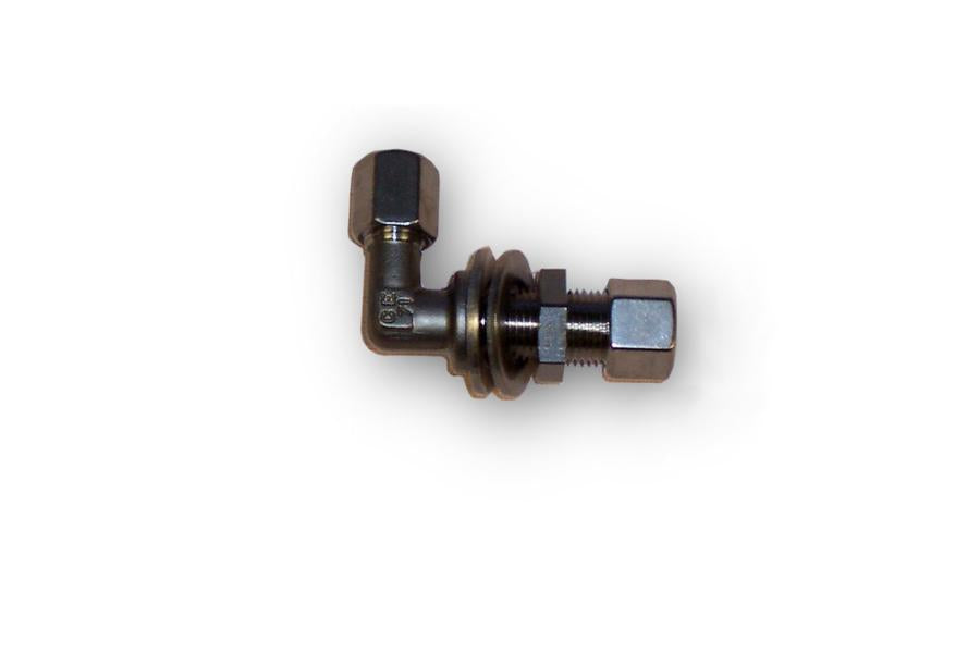 Winkel-Schottverschraubung WSVL-X8x8 Edelstahl