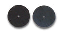 PVC-Klettbefestigungsscheibe / schwarz / 35 mm