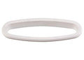 Rumpffenster-Rahmen 510 x 190 x 50mm, weiß