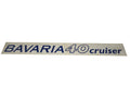 Aufkleber "BAVARIA 40 cruiser" 1-fürbig blau