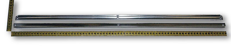 Steckschottschiene / U-Profil Länge 730 mm