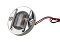 Cockpitleuchte V4A, poliert, rund, 12V