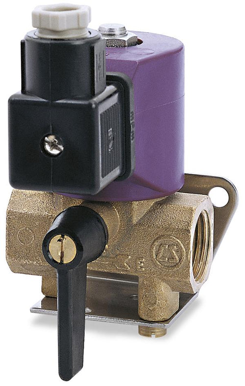 2/2-Wege-Magnetventil mit Gerätestecker