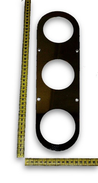 Getränkehalter BMB / Bottle holder 3-Fach gerade