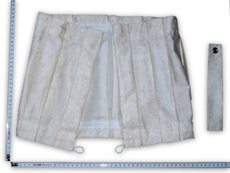 Vorhang 75 x 29  Nachrüstsatz, kpl für 1 Fenster