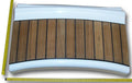 GFK-Steuermannsitz mit Teak kpl. für B 31(03/1999-07/2001)