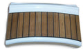 GFK-Steuermannsitz mit Teak
