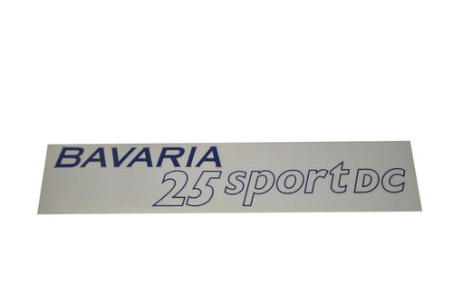 Aufkleber "Bavaria 25 sport DC"