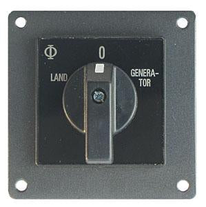 Panel 70x70mm für Land-Generatorschalter