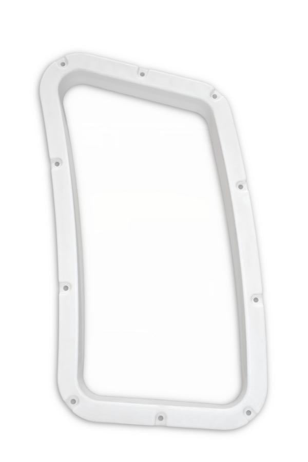 Panoramafenster-Rahmen STB 650 x 270mm, weiss
