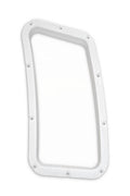Panoramafenster-Rahmen BB 650 x 270mm, weiss