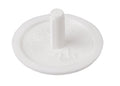 Kappen F1743 15/2,5 RAL 9010 Reinweiss