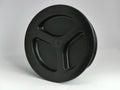 Inspektionsdeckel / rund / 148 mm / schwarz